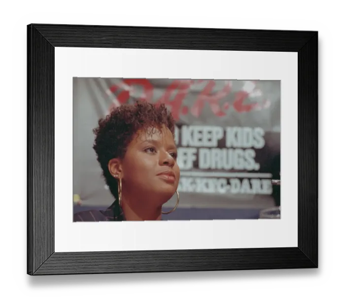 Framed Print : Portrait of Tempest Bledsoe Framed Print : Portrait of Tempest Bledsoe