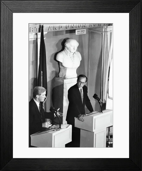 Framed Print : William Weld Debates Framed Print : William Weld Debates