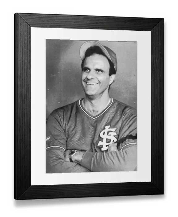Framed Print : St. Louis Cardinals Manager Joe Torre in Uniform Framed Print : St. Louis Cardinals Manager Joe Torre in Uniform