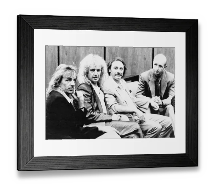 Framed Print : Judas Priest Members in Court Framed Print : Judas Priest Members in Court
