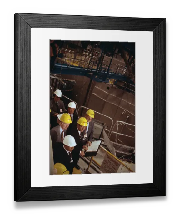 Framed Print : Governor Mario Cuomo at Shoreham Nuclear Plant Framed Print : Governor Mario Cuomo at Shoreham Nuclear Plant