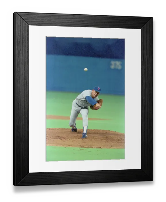 Framed Print : Baseball Player Nolan Ryan Pitching Framed Print : Baseball Player Nolan Ryan Pitching