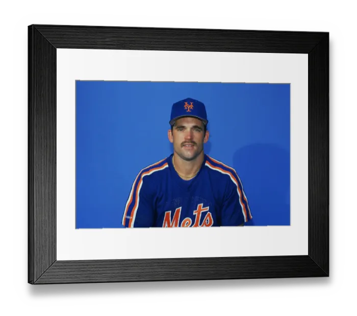 Framed Print : Portrait of Howard Johnson Framed Print : Portrait of Howard Johnson