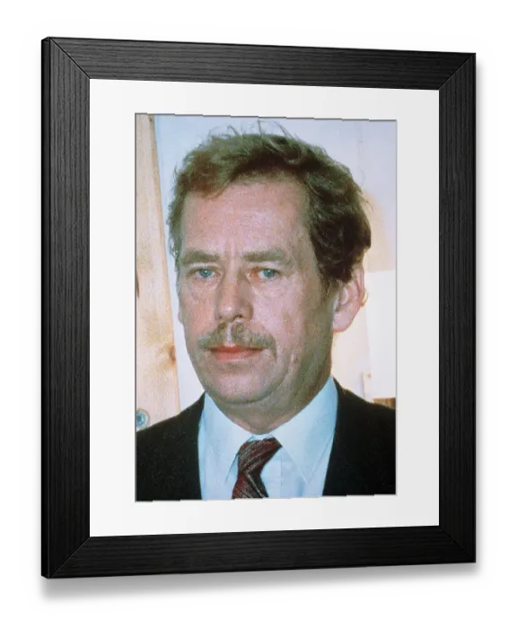 Framed Print : Vaclav Havel