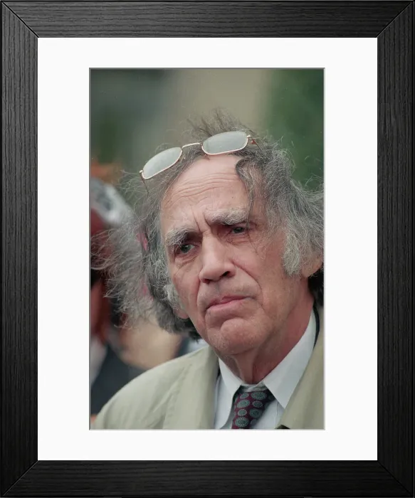 Framed Print : Portrait of Attorney William Kunstler Framed Print : Portrait of Attorney William Kunstler