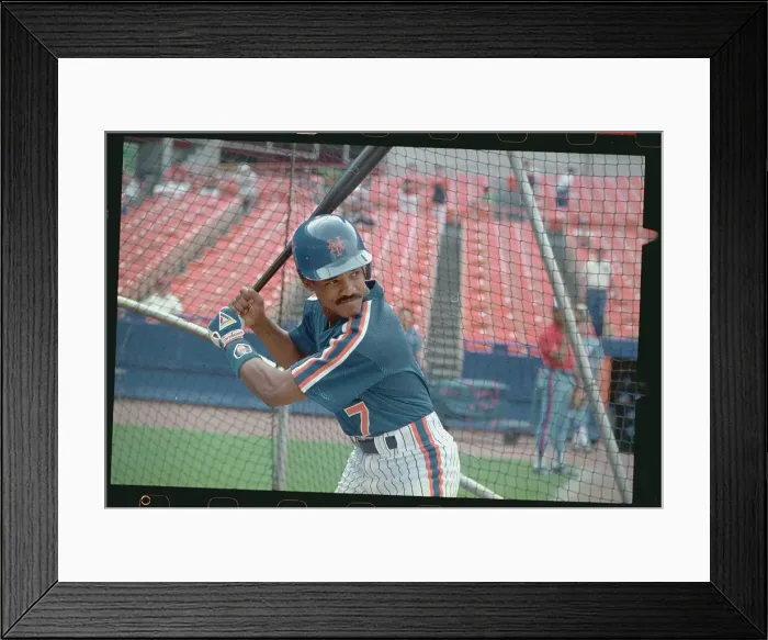 Framed Print : Portrait of Juan Samuel Framed Print : Portrait of Juan Samuel