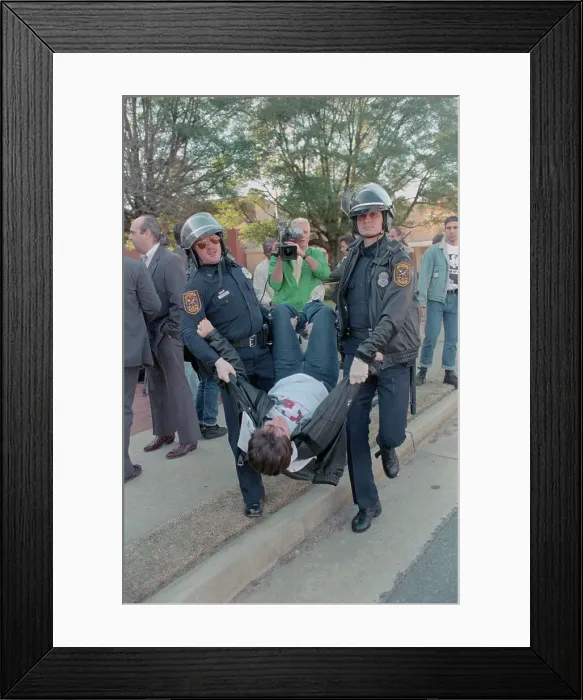 Framed Print : Police Carrying Gay Right Activist Framed Print : Police Carrying Gay Right Activist