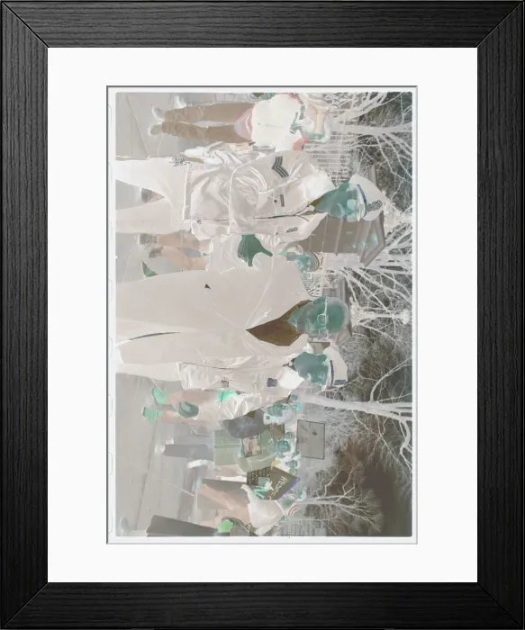 Framed Print : Police Taking Jesuit Priest Joseph Mulligan into Custody Framed Print : Police Taking Jesuit Priest Joseph Mulligan into Custody