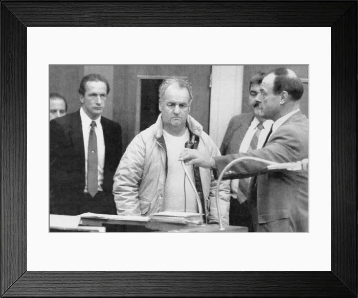 Framed Print : Arthur Shawcross Charged With Murder Framed Print : Arthur Shawcross Charged With Murder