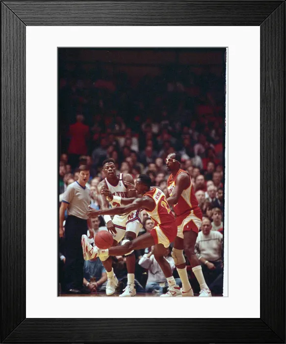 Framed Print : Sean Burke Blocking Shot by Wayne Gretzky Framed Print : Sean Burke Blocking Shot by Wayne Gretzky