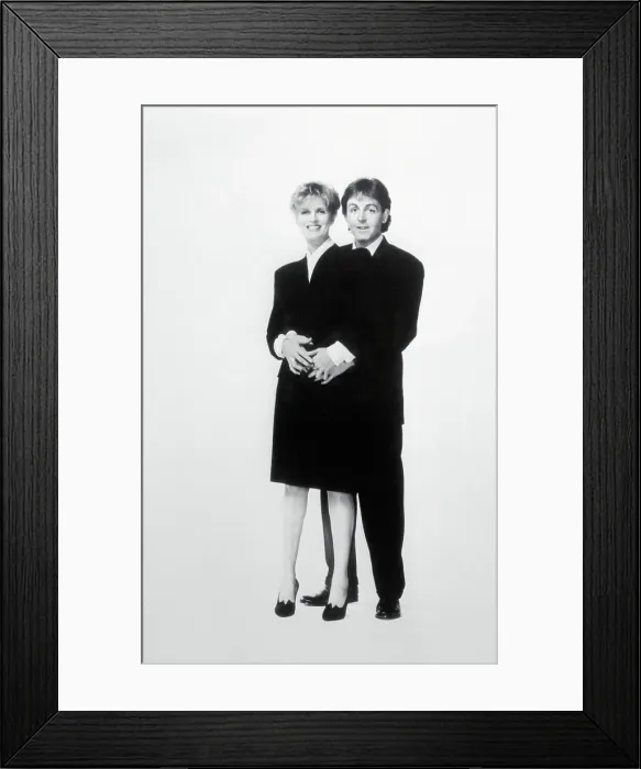 Framed Print : Paul and Linda McCartney Framed Print : Paul and Linda McCartney