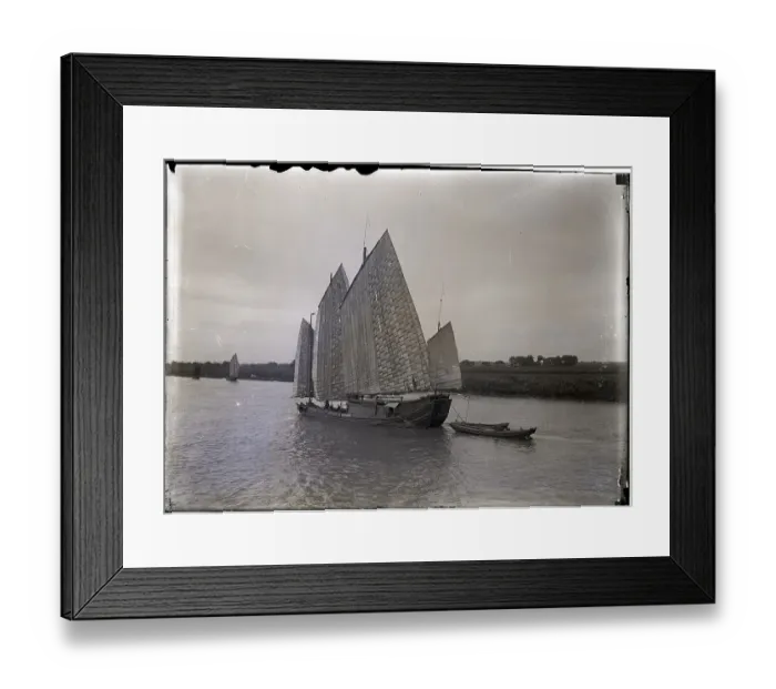 Framed Print : Chinese Junk Sailing on Water Framed Print : Chinese Junk Sailing on Water