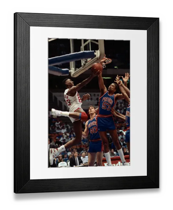 Framed Print : James Edwards Blocking Shot Framed Print : James Edwards Blocking Shot