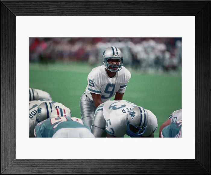 Framed Print : Football Player Rodney Peete in Action Framed Print : Football Player Rodney Peete in Action