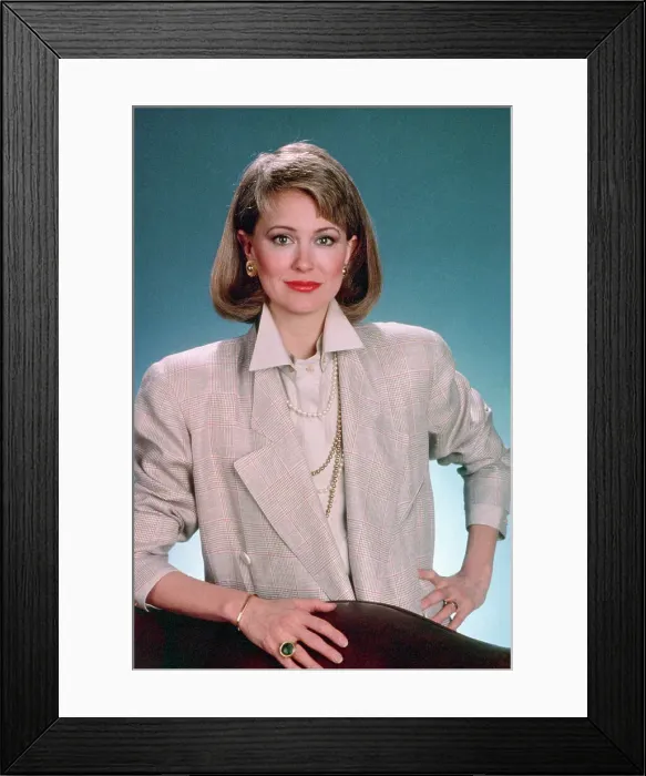 Framed Print : Portrait of Jane Pauley Framed Print : Portrait of Jane Pauley