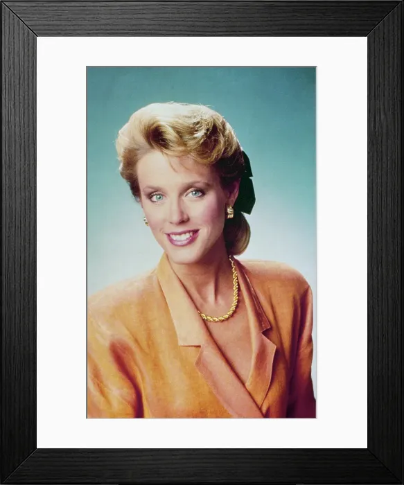 Framed Print : Portrait of Deborah Norville Framed Print : Portrait of Deborah Norville