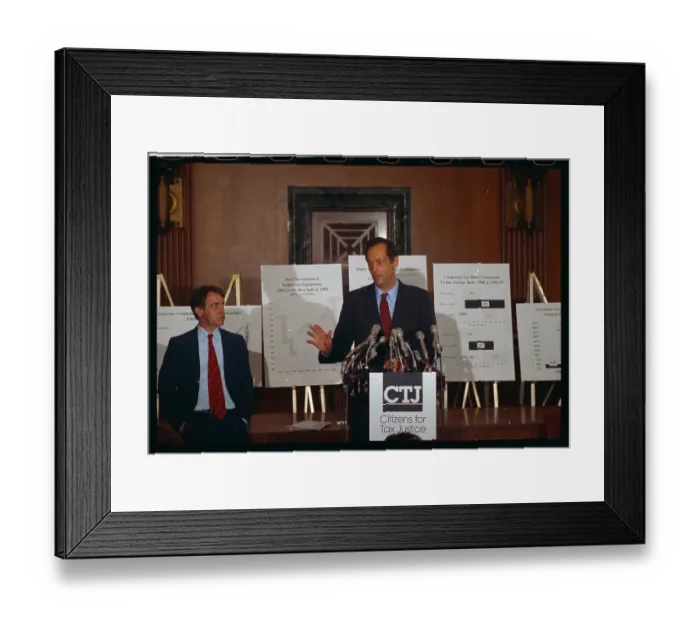 Framed Print : Bill Bradley Speaking at Microphones Framed Print : Bill Bradley Speaking at Microphones