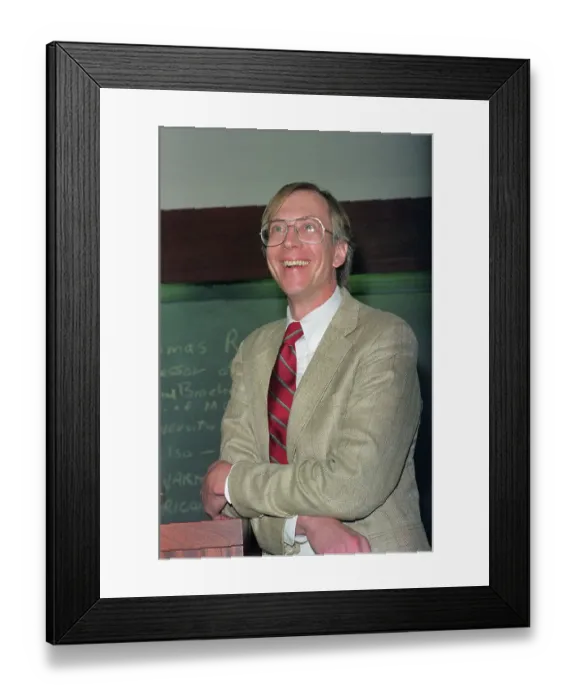 Framed Print : Professor Thomas Cech Smiling Framed Print : Professor Thomas Cech Smiling