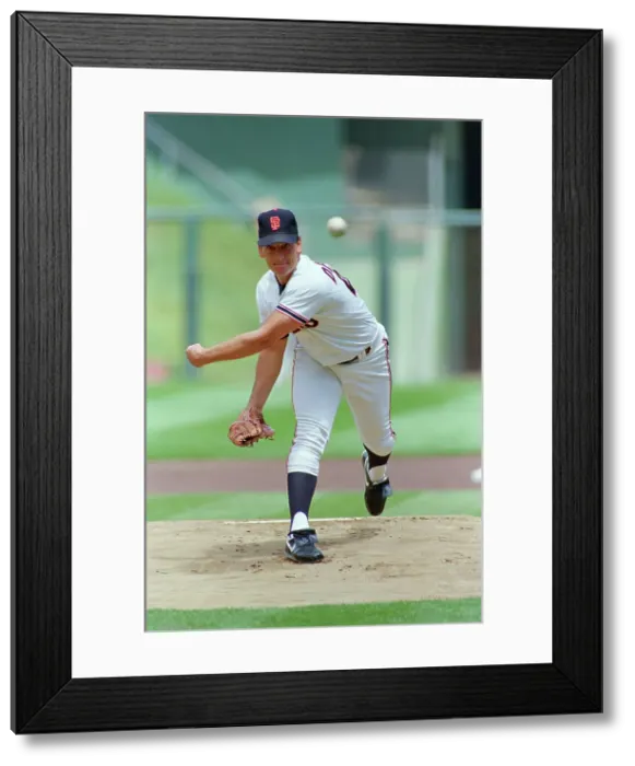 Framed Print : Dave Dravecky Pitching