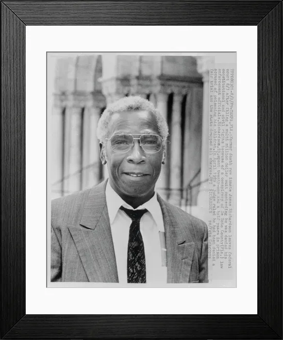 Framed Print : James Richardson Leaving Federal Court Framed Print : James Richardson Leaving Federal Court