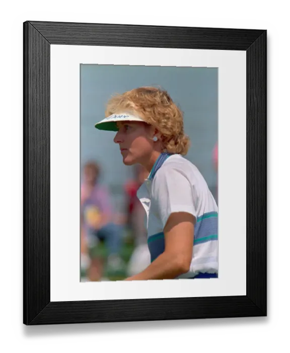 Framed Print : Betsy King Driving Golf Ball Framed Print : Betsy King Driving Golf Ball