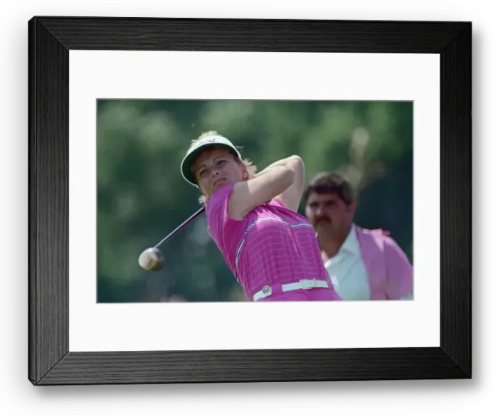 Framed Print : Dottie Mochrie Driving Framed Print : Dottie Mochrie Driving