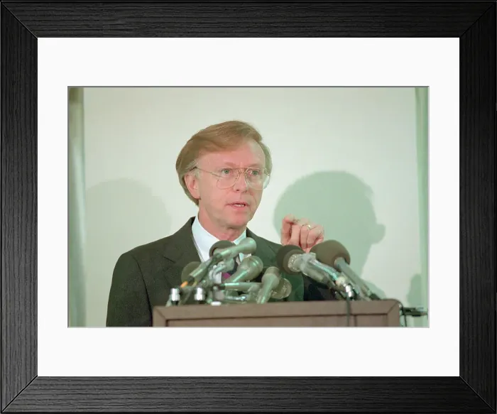 Framed Print : Portrait of Peace Corps Director Paul Coverdell Framed Print : Portrait of Peace Corps Director Paul Coverdell