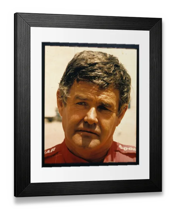 Framed Print : Informal Portrait of Al Unser Framed Print : Informal Portrait of Al Unser