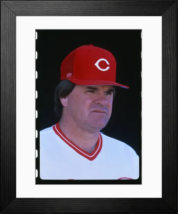 Framed Print : Cincinnati Reds Manager Pete Rose Framed Print : Cincinnati Reds Manager Pete Rose