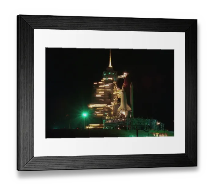 Framed Print : Space Shuttle Being Launched Framed Print : Space Shuttle Being Launched