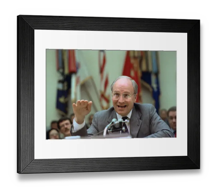 Framed Print : Dick Cheney Testifying Framed Print : Dick Cheney Testifying