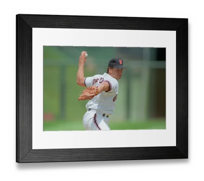 Framed Print : Dave Dravecky Pitching Framed Print : Dave Dravecky Pitching