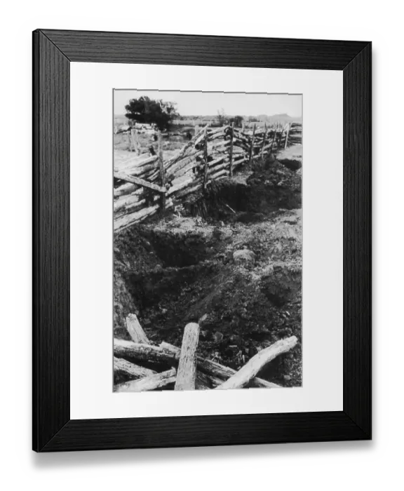 Framed Print : Graves at Cult's Ranch
