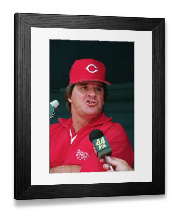 Framed Print : Cincinnati's Baseball Manager Pete Rose Framed Print : Cincinnati's Baseball Manager Pete Rose