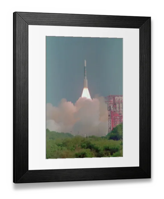 Framed Print : Air Force Delta Rocket Shooting Into Orbit Framed Print : Air Force Delta Rocket Shooting Into Orbit