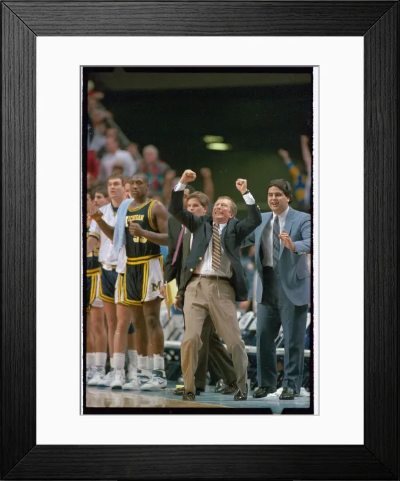 Framed Print : Michigan Head Coach Steve Fisher Framed Print : Michigan Head Coach Steve Fisher