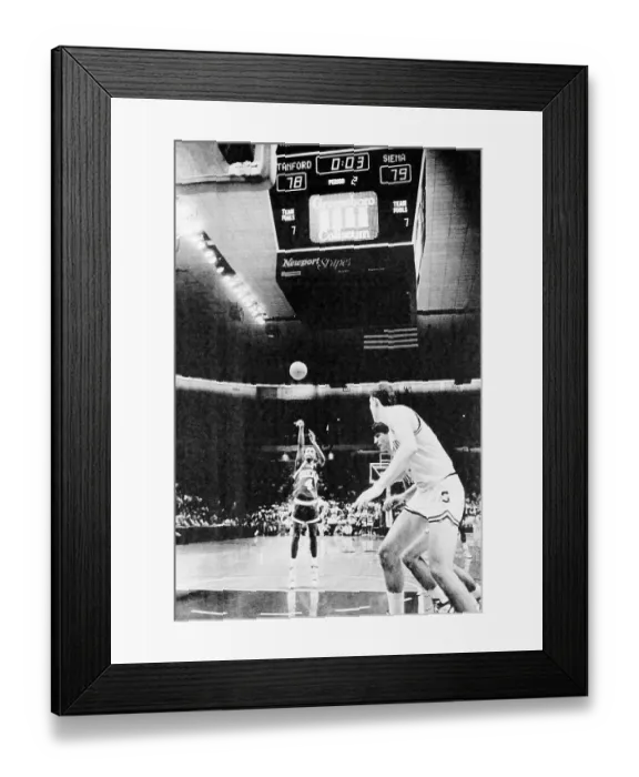 Framed Print : Marc Brown Shooting Free Throw Framed Print : Marc Brown Shooting Free Throw