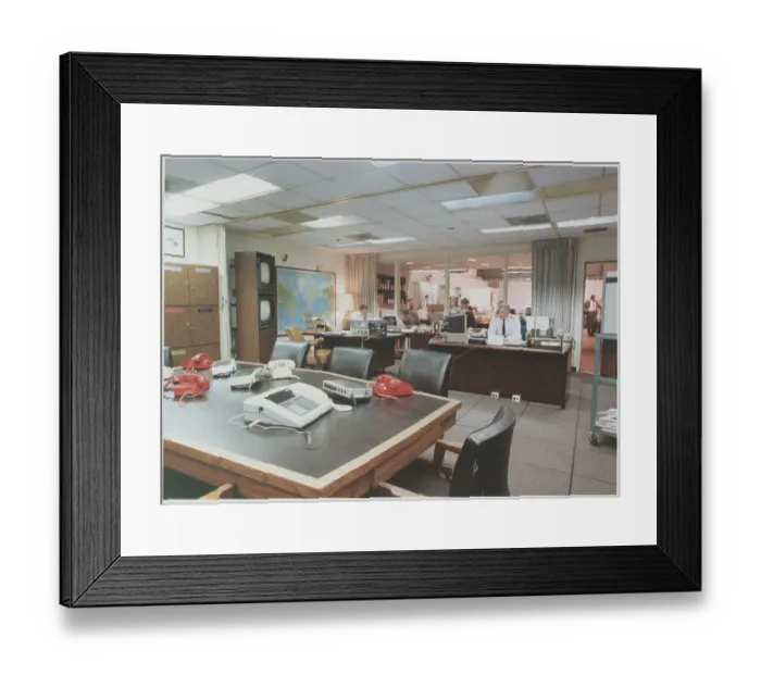 Framed Print : Office of the Deputy Director of Operations