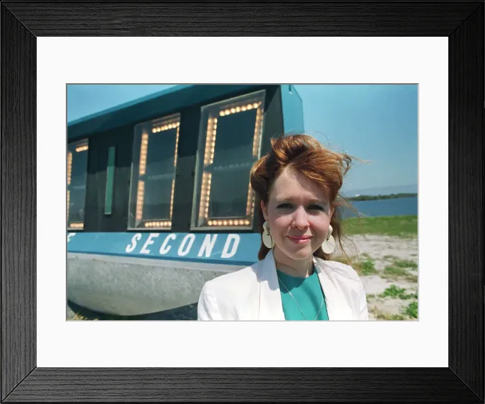 Framed Print : Lisa Malone First Woman to do Launch Framed Print : Lisa Malone First Woman to do Launch