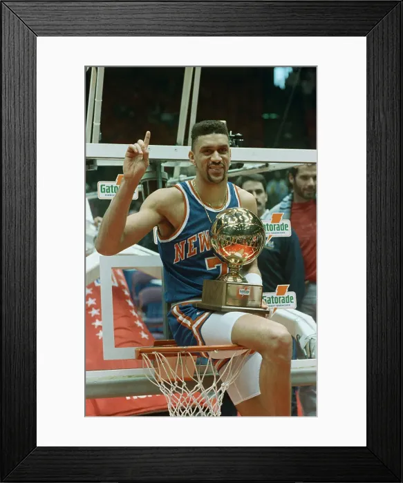 Framed Print : Kenny Walker Giving Number One Sign Framed Print : Kenny Walker Giving Number One Sign