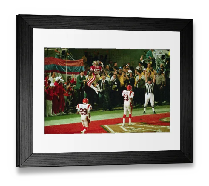 Framed Print : Football Player John Taylor in Action Play Framed Print : Football Player John Taylor in Action Play