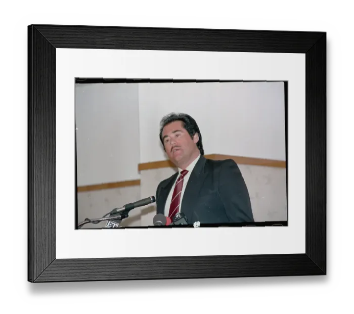 Framed Print : Wayne Newton at Press Conference Framed Print : Wayne Newton at Press Conference