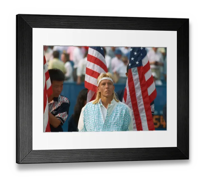 Framed Print : Portrait of Martina Navratilova Framed Print : Portrait of Martina Navratilova