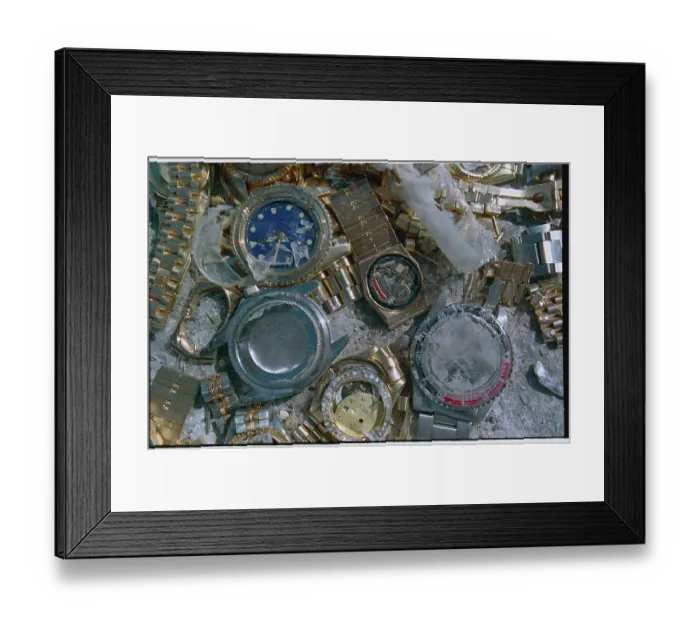 Framed Print : Fake Designer Watches Framed Print : Fake Designer Watches