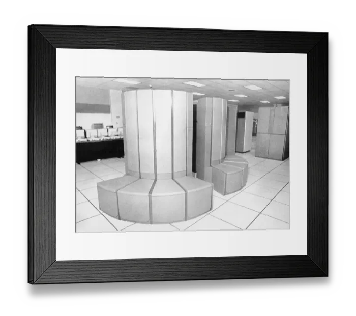 Framed Print : General View Encased Supercomputer Framed Print : General View Encased Supercomputer