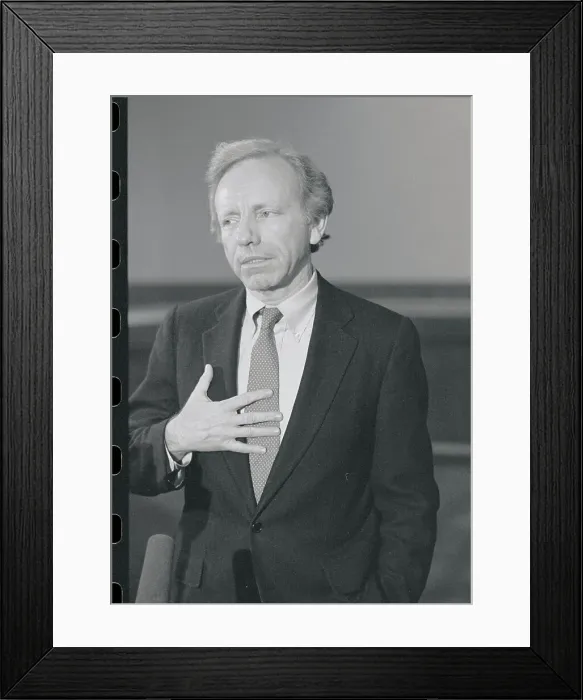 Framed Print : Attorney General Joseph I. Lieberman Gesturing Framed Print : Attorney General Joseph I. Lieberman Gesturing