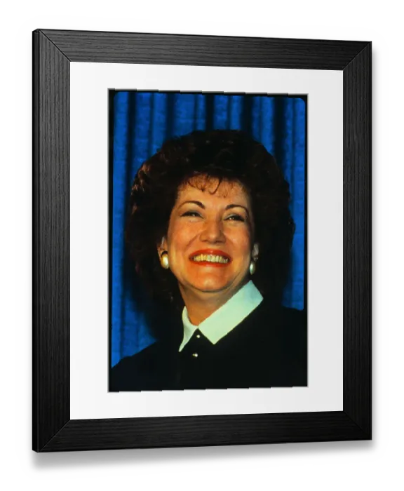 Framed Print : Portrait of Elizabeth Dole Framed Print : Portrait of Elizabeth Dole