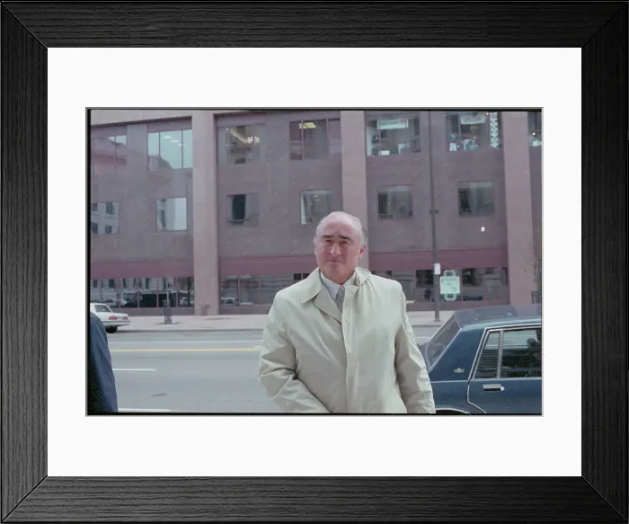 Framed Print : Portrait of Anthony Hughes Framed Print : Portrait of Anthony Hughes