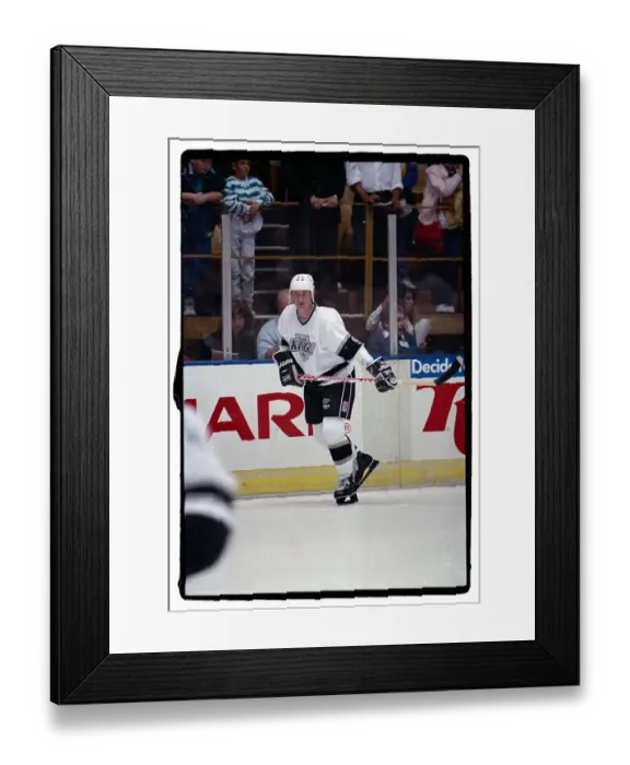 Framed Print : Wayne Gretzky Goes on the Ice Framed Print : Wayne Gretzky Goes on the Ice