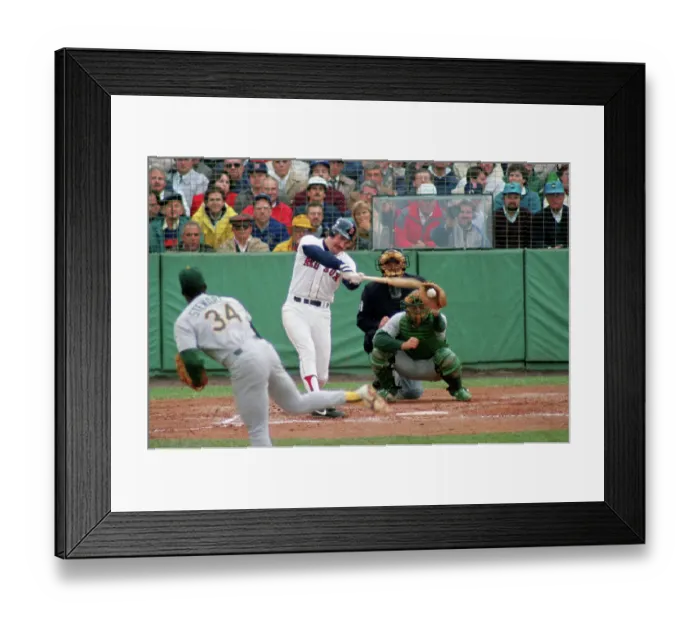 Framed Print : Dave Stewart Striking Out Wade Boggs Framed Print : Dave Stewart Striking Out Wade Boggs